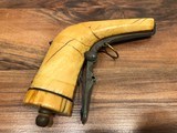 CAUCASIAN WALRUS IVORY POWDER FLASK19th century - 2 of 3