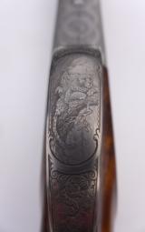 Heym Royal Double Rifle Drilling for Big Game. .375 Flanged. Hendrik Fruehauf engraved.- 5 of 12