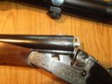 H. Erhard Suhl- Merkel Boxlock System Double Rifle in 9.3X74R Zeiss Scope - Suhler Swing Mounts - 12 of 15