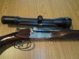 H. Erhard Suhl- Merkel Boxlock System Double Rifle in 9.3X74R Zeiss Scope - Suhler Swing Mounts - 9 of 15
