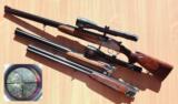 1973 Merkel 303e/313/323 Sidelock Combo Gun 9,3X74R Double Rifle, .30-06-12/70 Rifle Shotgun combo, 12/70-12/70 O/U Shotgun
- 1 of 15