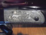 K - 32 Crown Grade from 1972 Three Barrel Set. Niemeier Engraved with deep Animals and Silver inlays. - 10 of 15
