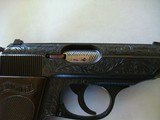 1970 Factory Engraved Walther PPK 7.65 mm Direct Import, No Importer Markings - 9 of 14