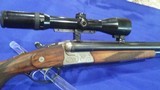 Krieghoff Trumpf Drilling in 7 X 65R and 16/70 from 1967 with S & B variable scope - 3 of 14