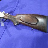 Krieghoff Neptune Dural Drilling from 1972. 16/70 - 7X65R - .22 Hornet Insert. Deep Animal Engraving. Zeiss Scope + Claw Mounts - 2 of 15