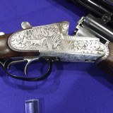 Krieghoff Neptune Dural Drilling from 1972. 16/70 - 7X65R - .22 Hornet Insert. Deep Animal Engraving. Zeiss Scope + Claw Mounts - 8 of 15