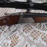 German Simson Drilling from 1984. Direct import, no stamps. 7 X 65R - 20 ga. 3 in. Self Cocker. - 9 of 15