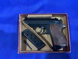 Very unique complete Walther PPK from the late 1950's
Serial No. 123456 - 4 of 10