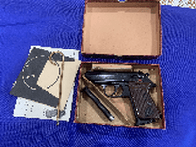 Nice Walther PPK-L from 1962. Original box with accessories.