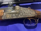 Henneberger DB 55 SS Luxus Sidelock Double -4 Barreled Combo SetExclusive Animal Engraving(Erich Bössler engraved) - Image 3 of 15