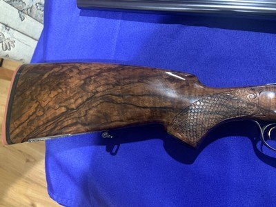 Henneberger DB 55 SS Luxus Sidelock Double -4 Barreled Combo SetExclusive Animal Engraving(Erich Bössler engraved) - Image 6 of 15