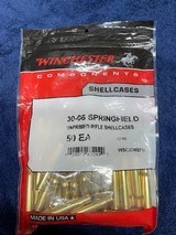 Winchester 30/06 Brass New - 1 of 1