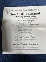 American Precision Arms Gen 3 Little Bastard Muzzle Brake - 3 of 9