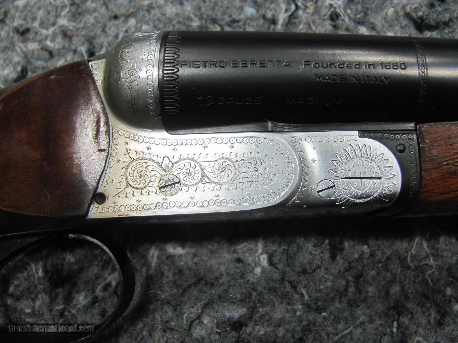 Beretta Model 409 Magnum single trigger