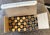 1 Vintage box of 50 rounds CANUCK 25 Rimfire .25 Stevens Long discontinued - 5 of 5