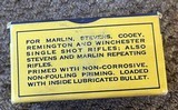 1 Vintage box of 50 rounds CANUCK 25 Rimfire .25 Stevens Long discontinued - 4 of 5