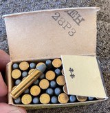 1 Vintage box of 50 rounds CANUCK 25 Rimfire .25 Stevens Long discontinued - 1 of 5