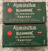 7 Boxes (140rnds) factory ammo, 30 Remington, 160grn. - 1 of 3