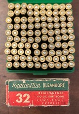 120 rounds of factory 32 Remington ammo. 170grn SP - 3 of 4