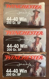 3 Boxes (150 rnds) 44-40 Winchester - 3 of 5