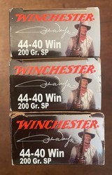 3 Boxes (150 rnds) 44-40 Winchester - 4 of 5