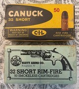 Very Scarce 32 SHORT RIMFIRE 100rds, Excellent for sale - 3 of 6