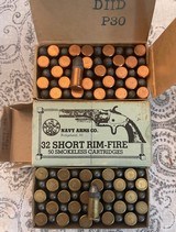 Very Scarce 32 SHORT RIMFIRE 100rds, Excellent for sale - 2 of 6