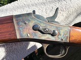 EXCEPTIONALLY RARE REM MODEL 1896 ROLLING BLOCK RIFLE
“USS NIAGARA“ - 8 of 15