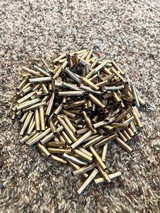 22 Hornet… 235 pcs brass / reloading dies, - 1 of 3
