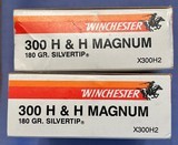 300 H&H, Silver Tips, 180grn - 1 of 4