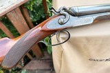 AMERICAN ARMS CO. (BOSTON, SXS SIDESWING HAMMER SHOTGUN.12ga - 3 of 13