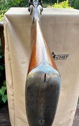 AMERICAN ARMS CO. (BOSTON, SXS SIDESWING HAMMER SHOTGUN.12ga - 8 of 13