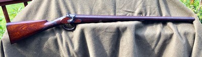 Double barrel shotgun byCharles Jones (Gunsmith to Prince Albert)