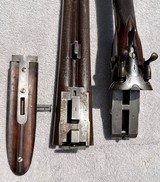 Williams & Powell SxS 12ga Damascus Hammer Shotgun - Image 12 of 15