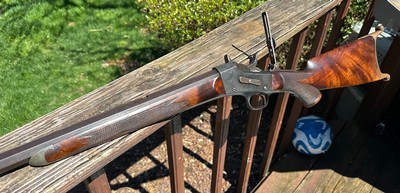 Whitney-Laidley rolling block schuetzen style rifle - Image 3 of 10