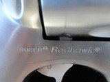Collector Grade Ruger Redhawk .44 Mag Engraved, Stainless Revolver in Case - 4 of 12