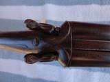 Antique W. Richards Underlever 12 Gauge Shotgun - 7 of 13