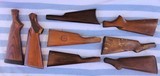 Gunsmith Old Rifle & Shotgun Stock Lot - 1 of 12