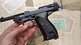 WW2 WALTHER P38 AC 45 MATCHING WITH PAPERS .AND DOCUMENTS WW2 - 7 of 15