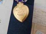 PURPLE HEART KILLED IN ACTION GROUP NAMED AND DOCUMENTED LUZON PHILLIPINES 129TH INFANTRY - 4 of 13