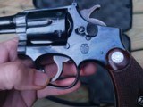 SMITH A WESSON PRE WAR K22 OUTDOORSMAN 22 LR EXCELLENT SHAPE MATCHING - 9 of 13