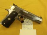 Colt, MK IV Series 80 Sts. " Gold Cup National Match", .45 A.C.P., 5" bbl.,40 oz. - 1 of 2