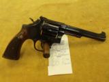 Smith & Wesson, 14-3
K-38 Masterpiece, .38 S&W Special, 6
