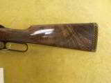 Browning, BLR, .308 Win.,20" bbl., 7lbs 4oz.,14" L.O.P., Made in Belgium,Engraved by T.J.Kaye. - 7 of 9