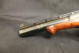 Browning, "Gold Line" Medalist,.22 Long Rifle, 6 3/4" bbl., 48 oz., Mfg 1964, 407 Manufactured - 8 of 21