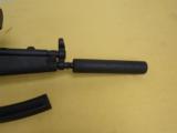 H&K/Walther, MP5, .22 Long Rifle, 16" bbl., 9 lb. 9 oz.,12 1/2" L.O.P., fake suppressor. - 5 of 9