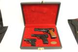 Browning,Standard Three Pistol Set,9mm,.380,25 A.C.P.,Mfg 1969. - 22 of 22
