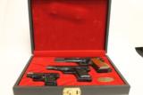 Browning,Standard Three Pistol Set,9mm,.380,25 A.C.P.,Mfg 1969. - 1 of 22