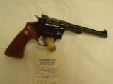 Smith & Wesson, 35-1 Target Kit Gun, .22 Long Rifle, 6" bbl., 28 oz., Mfg 1966-69 - 1 of 3