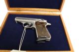Walther PPK/S Engraved Stainless .380 Auto - 1 of 4